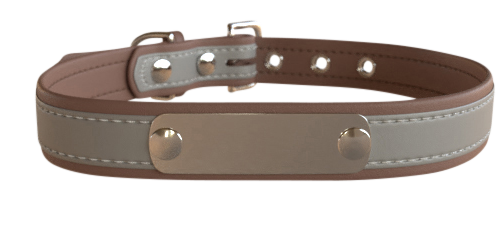 Personligt hundehalsbånd - Reflekterende